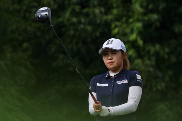 HSBC Women s World Championship, WM, Weltmeisterschaft - Round Three Ayaka Furue of Japan is in action during round three of the HSBC Women s World Championship at Sentosa Golf Club in Singapore, on March 2, 2024. Singapore Singapore  Copyright: xSuhaimixAbdullahx originalFilename:abdullah-notitle240302_npA9e.jpg