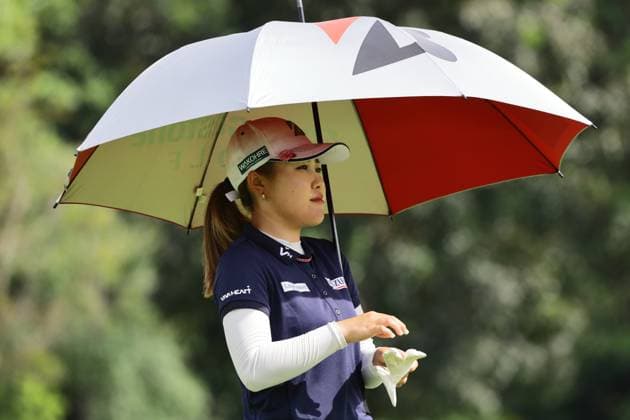 HSBC Women s World Championship, WM, Weltmeisterschaft - Round Three Ayaka Furue of Japan is in action during round three of the HSBC Women s World Championship at Sentosa Golf Club in Singapore, on March 2, 2024. Singapore Singapore  Copyright: xSuhaimixAbdullahx originalFilename:abdullah-notitle240302_npBCS.jpg
