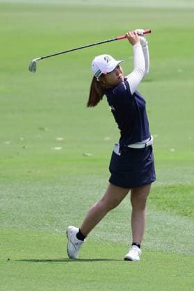 HSBC Women s World Championship, WM, Weltmeisterschaft - Round Three Ayaka Furue of Japan is in action during round three of the HSBC Women s World Championship at Sentosa Golf Club in Singapore, on March 2, 2024. Singapore Singapore  Copyright: xSuhaimixAbdullahx originalFilename:abdullah-notitle240302_npcHb.jpg