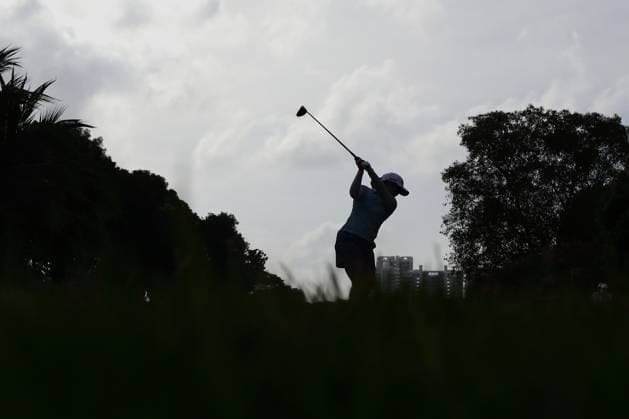 HSBC Women s World Championship, WM, Weltmeisterschaft - Round Three Nasa Hataoka of Japan is in action during round three of the HSBC Women s World Championship at Sentosa Golf Club in Singapore, on March 2, 2024. Singapore Singapore  Copyright: xSuhaimixAbdullahx originalFilename:abdullah-notitle240302_npd5a.jpg