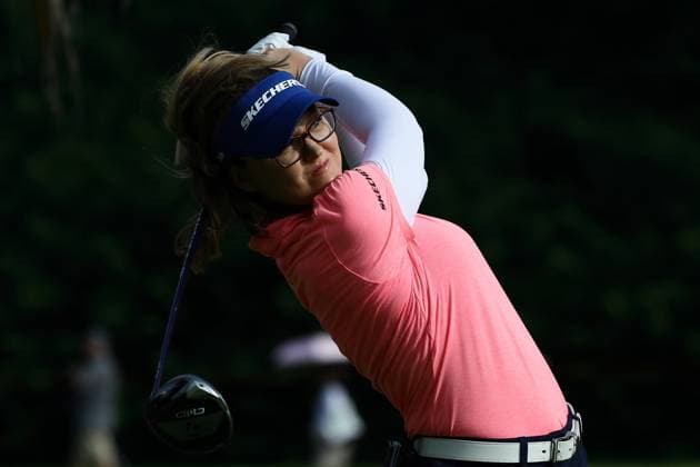 HSBC Women s World Championship, WM, Weltmeisterschaft - Round Three Brooke Henderson of Canada is in action during round three of the HSBC Women s World Championship at Sentosa Golf Club in Singapore, on March 2, 2024. Singapore Singapore  Copyright: xSuhaimixAbdullahx originalFilename:abdullah-notitle240302_npGfJ.jpg