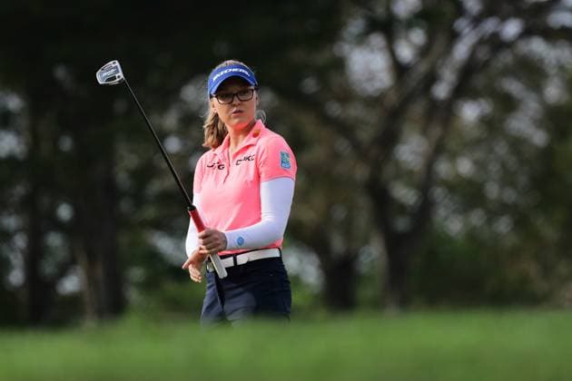 HSBC Women s World Championship, WM, Weltmeisterschaft - Round Three Brooke Henderson of Canada is in action during round three of the HSBC Women s World Championship at Sentosa Golf Club in Singapore, on March 2, 2024. Singapore Singapore  Copyright: xSuhaimixAbdullahx originalFilename:abdullah-notitle240302_npK86.jpg