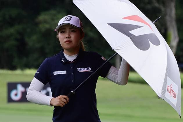 HSBC Women s World Championship, WM, Weltmeisterschaft - Round Three Ayaka Furue of Japan is in action during round three of the HSBC Women s World Championship at Sentosa Golf Club in Singapore, on March 2, 2024. Singapore Singapore  Copyright: xSuhaimixAbdullahx originalFilename:abdullah-notitle240302_npMEh.jpg