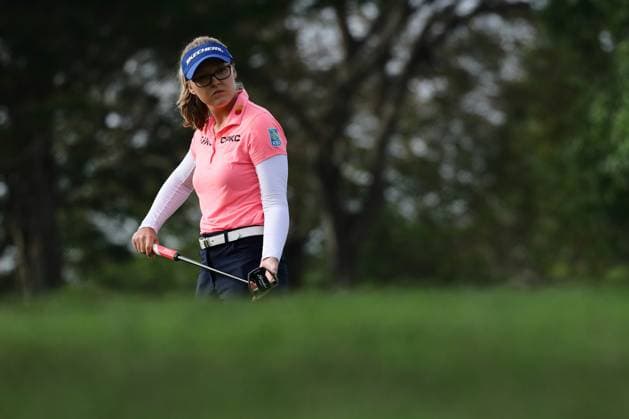 HSBC Women s World Championship, WM, Weltmeisterschaft - Round Three Brooke Henderson of Canada is in action during round three of the HSBC Women s World Championship at Sentosa Golf Club in Singapore, on March 2, 2024. Singapore Singapore  Copyright: xSuhaimixAbdullahx originalFilename:abdullah-notitle240302_npN4z.jpg