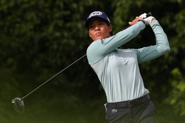 HSBC Women s World Championship, WM, Weltmeisterschaft - Round Three Celine Boutier of France is in action during round three of the HSBC Women s World Championship at Sentosa Golf Club in Singapore, on March 2, 2024. Singapore Singapore  Copyright: xSuhaimixAbdullahx originalFilename:abdullah-notitle240302_npPSa.jpg