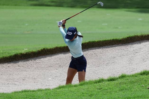 HSBC Women s World Championship, WM, Weltmeisterschaft - Round Three Celine Boutier of France is in action during round three of the HSBC Women s World Championship at Sentosa Golf Club in Singapore, on March 2, 2024. Singapore Singapore  Copyright: xSuhaimixAbdullahx originalFilename:abdullah-notitle240302_npqBa.jpg