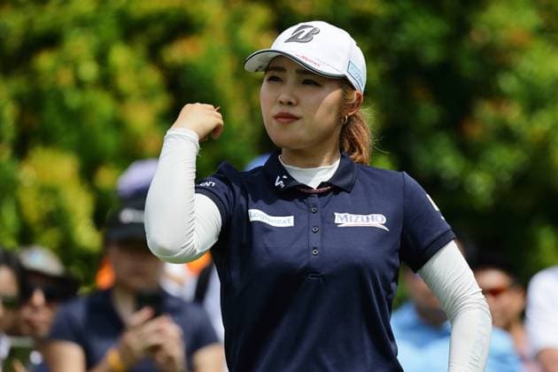 HSBC Women s World Championship, WM, Weltmeisterschaft - Round Three Ayaka Furue of Japan is in action during round three of the HSBC Women s World Championship at Sentosa Golf Club in Singapore, on March 2, 2024. Singapore Singapore  Copyright: xSuhaimixAbdullahx originalFilename:abdullah-notitle240302_npwbE.jpg