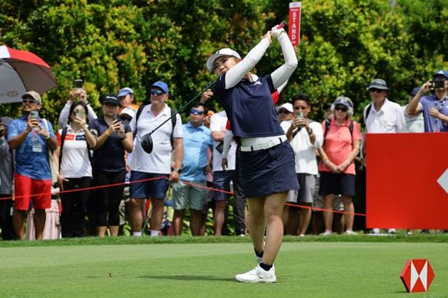 HSBC Women s World Championship, WM, Weltmeisterschaft - Round Three Ayaka Furue of Japan is in action during round three of the HSBC Women s World Championship at Sentosa Golf Club in Singapore, on March 2, 2024. Singapore Singapore  Copyright: xSuhaimixAbdullahx originalFilename:abdullah-notitle240302_npzYx.jpg