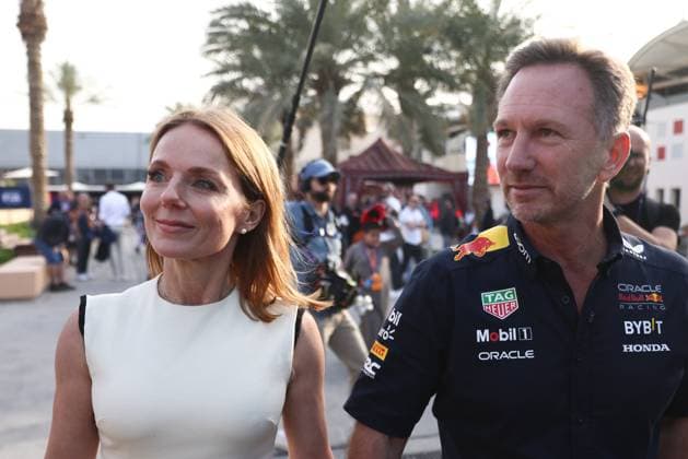 Geri Halliwell And Christian Horner At F1 Bahrain Grand Prix 2024 Geri Halliwell and Christian Horner ahead of the Formula 1 Bahrain Grand Prix at Sakhir Circuit in Sakhir, Bahrain on March 2, 2023. Sakhir Bahrain  Copyright: xJakubxPorzyckix originalFilename:porzycki-gerihall240302_np9f5.jpg