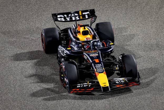 BAHRAIN - Max Verstappen (Red Bull Racing) during the Bahrain Grand Prix. ANP REMKO DE WAAL Race 2024 2025 xVIxANPxSportx xxANPxIVx 492620255 originalFilename: 492620255.jpg