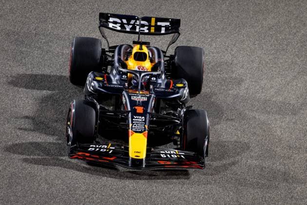 BAHRAIN - Max Verstappen (Red Bull Racing) during the Bahrain Grand Prix. ANP REMKO DE WAAL Race 2024 2025 xVIxANPxSportx xxANPxIVx 492620261 originalFilename: 492620261.jpg