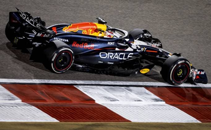 BAHRAIN - Max Verstappen (Red Bull Racing) during the Bahrain Grand Prix. ANP REMKO DE WAAL Race 2024 2025 xVIxANPxSportx xxANPxIVx 492622026 originalFilename: 492622026.jpg