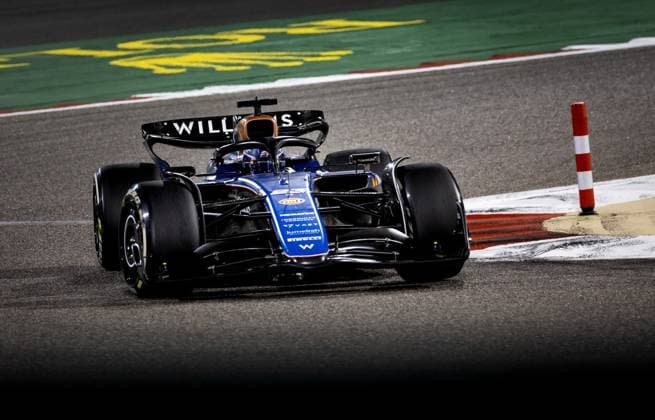 BAHRAIN - Alexander Albon (Williams) during the Bahrain Grand Prix. ANP REMKO DE WAAL Race 2024 2025 xVIxANPxSportx xxANPxIVx 492622678 originalFilename: 492622678.jpg