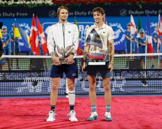 Tennis, ATP tournament in Dubai