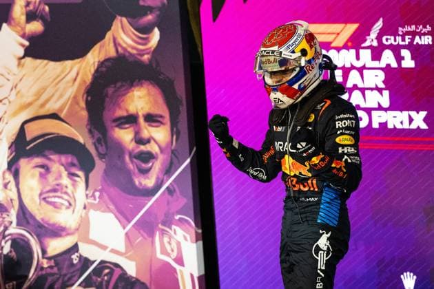 Victory for Max Verstappen NED, Oracle Red Bull Racing 1 BHR, Formula 1 race, Bahrain International Circuit, 02 03 24 BHR, Formula 1 race, Bahrain International Circuit, 02 03 24 Manama Copyright: xFoto:xEIBNER ThomasxFuesslerx EP_tfr