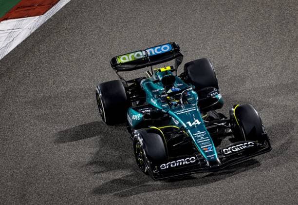 BAHRAIN - Fernando Alonso (Aston Martin) during the Bahrain Grand Prix. ANP REMKO DE WAAL Race 2024 2025 xVIxANPxSportx xxANPxIVx 492627632 originalFilename: 492627632.jpg