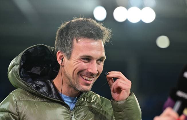 02 03 2024 Soccer Season 2023 2024 2 Soccer Bundesliga 24 Matchday Karlsruher SC Karlsruhe KSC SpVgg Greuther Fürth Kleeblatt Sportfoto Zink xwoxzix DFL regulations prohibit any use of photographs as image sequences and or quasi video only for editorial use Christian Eichner Trainer Karlsruher SC KSC happy