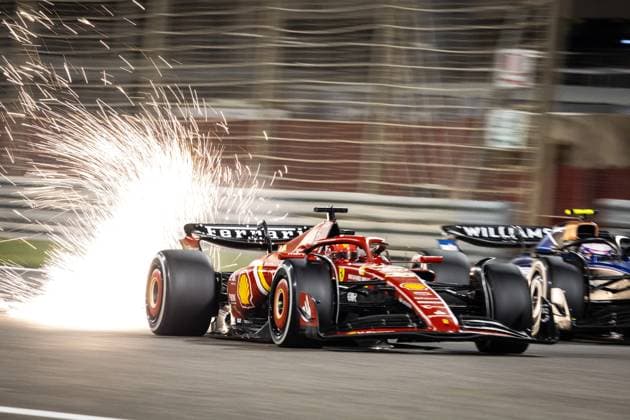 Carlos Sainz jr , ESP, Scuderia Ferrari 55 BHR, Formula 1 race, Bahrain International Circuit, 02 03 24 BHR, Formula 1 race, Bahrain International Circuit, 02 03 24 Manama Copyright: xFoto:xEIBNER ThomasxFuesslerx EP_tfr