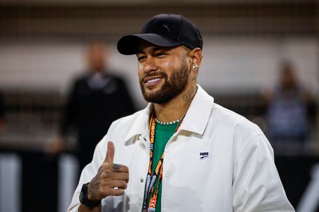 Neymar Jr, portrait during the Formula 1 Gulf Air Bahrain Grand Prix 2024, 1st round of the 2024 FIA Formula One World Championship, WM, Weltmeisterschaft from February 29 to March 2, 2024 on the Bahrain International Circuit, in Sakhir, Bahrain - F1 - BAHRAIN GRAND PRIX 2024 DPPI Panoramic  240302_R01_BAHRAIN__BR35776