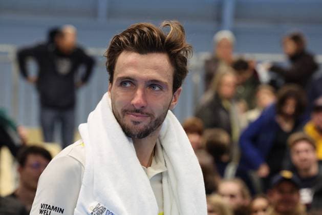 Arthur RINDERKNECH lors du Play In Challenger Lille 2024 ATP, Tennis Herren Challenger Tour, le 2 mars 2024 TENNIS : PLAY IN CHALLENGER LILLE 02 03 2024 LaurentSanson Panoramic 