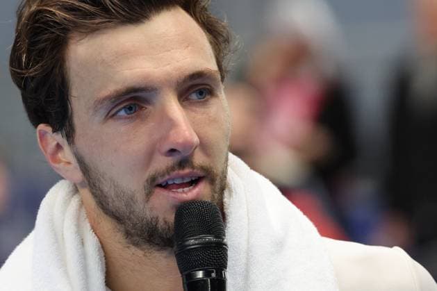Arthur RINDERKNECH lors du Play In Challenger Lille 2024 ATP, Tennis Herren Challenger Tour, le 2 mars 2024 TENNIS : PLAY IN CHALLENGER LILLE 02 03 2024 LaurentSanson Panoramic 