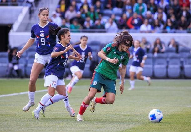 Football, Women, Concacaf Gold Cup, Mexico - Paraguay