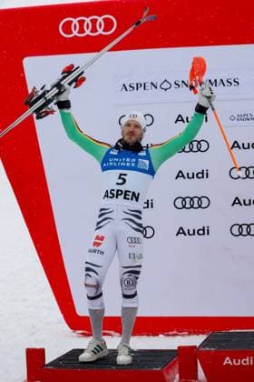 Bilder des Jahres 2024, Sport 03 März Sport Themen der Woche KW09 Sport Bilder des Tages ALPINE SKIING - FIS WC Aspen ASPEN,COLORADO,USA,03.MAR.24 - ALPINE SKIING - FIS World Cup, slalom, men. Image shows Linus Strasser (GER).  GEPAxpictures xGregxM.xCooper
