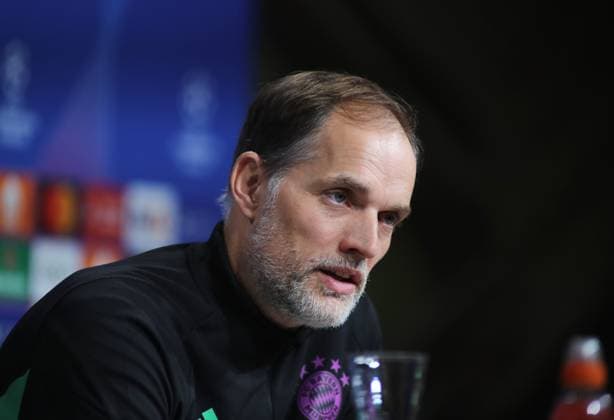 Munich, Germany 04 March 2024 Football, Men, Bundesliga, Season 2023 2024, FC Bayern Munich, Press conference Here in the picture Thomas Tuchel, Coach FC Bayern Munich at the press conference