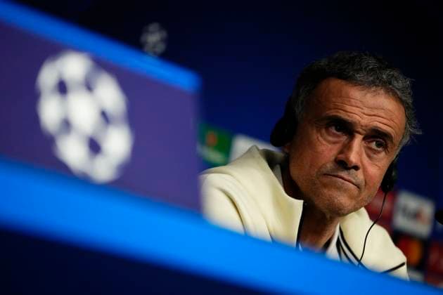Football, CL, Paris St. Germain, Press conference
