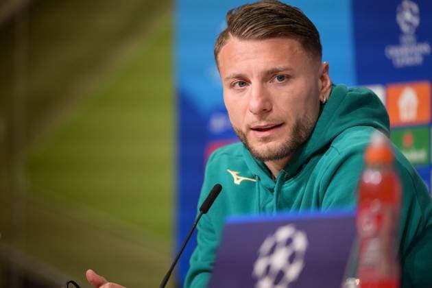 Football, CL, Lazio Roma, Press conference