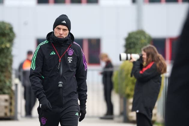 Thomas Tuchel FC Bayern Muenchen, Head Coach , Final training FC Bayern Muenchen, Football, UEFA Champions League, Round of 16 second leg, Season 23 24, 04 03 2024, Final training FC Bayern Muenchen, Football, UEFA Champions League, Round of 16 second leg, Season 23 24, 04 03 2024 Muenchen Copyright: xEibner-Pressefoto JennixMaulx EP_JML