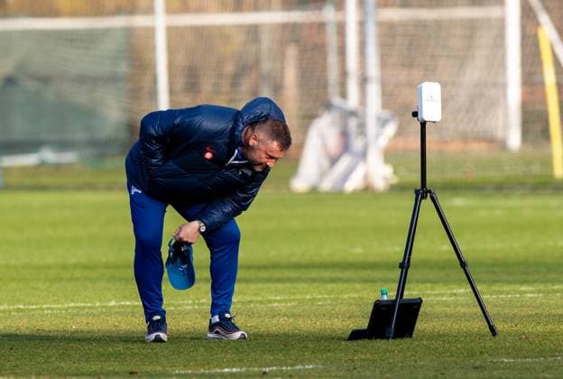 Football, Men, Season 2023 2024, 1 Bundesliga, Hertha BSC, Training, Coach Pal Dardai Hertha BSC , 05 03 2024, Copyright: xSebastianxRäppold MatthiasxKochx