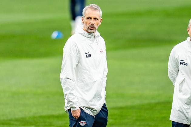 Marco Rose RB Leipzig, Coach Final training Real Madrid before Real Madrid vs RB Leipzig, Football, UEFA Champions League, Round of 16, 05 03 2024 Final training Real Madrid before Real Madrid vs RB Leipzig, Football, UEFA Champions League, Round of 16, 05 03 2024 Madrid Copyright: xEibner-Pressefoto BahhoxKarax EP_BKA