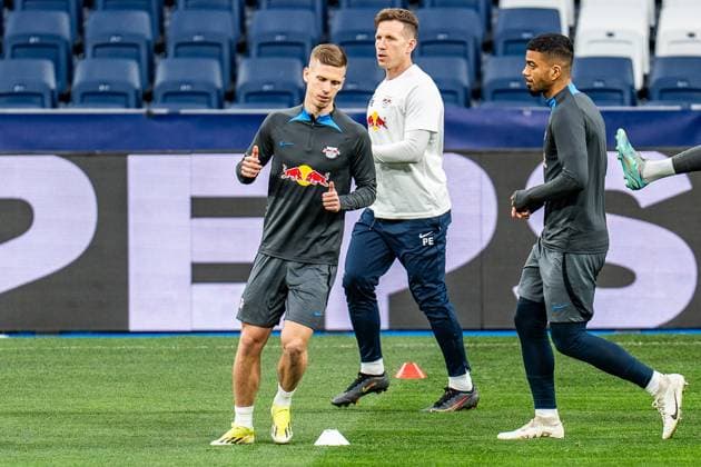 Dani Olmo RB Leipzig, 7 Final training Real Madrid before Real Madrid vs RB Leipzig, Football, UEFA Champions League, Round of 16, 05 03 2024 Final training Real Madrid before Real Madrid vs RB Leipzig, Football, UEFA Champions League, Round of 16, 05 03 2024 Madrid Copyright: xEibner-Pressefoto BahhoxKarax EP_BKA