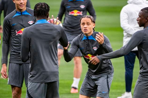 Football, CL, RB Leipzig, Training