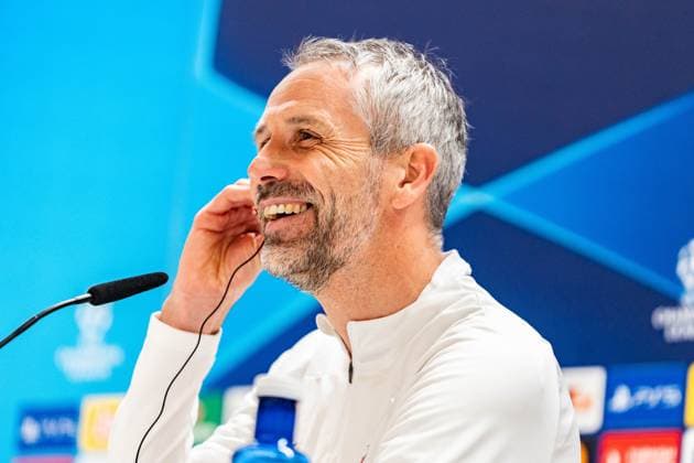 Marco Rose RB Leipzig, Head Coach Final training Real Madrid before Real Madrid vs RB Leipzig, Football, UEFA Champions League, Round of 16, 05 03 2024 Final training Real Madrid before Real Madrid vs RB Leipzig, Football, UEFA Champions League, Round of 16, 05 03 2024 Madrid Copyright: xEibner-Pressefoto BahhoxKarax EP_BKA