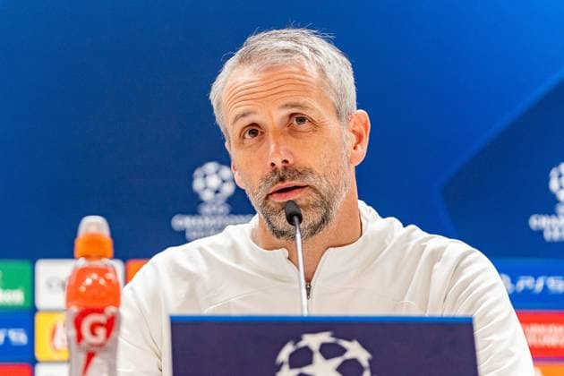 Football, CL, RB Leipzig, Press conference