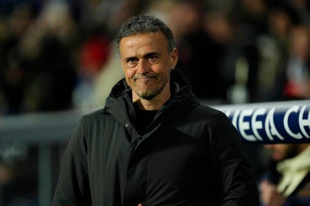 Real Sociedad v Paris Saint-Germain: Round of 16 Second Leg - UEFA Champions League 2023 24 Luis Enrique head coach of PSG during the UEFA Champions League 2023 24 round of 16 second leg match between Real Sociedad and Paris Saint-Germain at Reale Arena on March 5, 2024 in San Sebastian, Spain. San Sebastian Spain  Copyright: xJosexBretonx originalFilename:breton-realsoci240305_npzhg.jpg