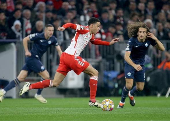 Jamal Musiala Bayern FC Bayern Munich Lazio Rome Munich, GER, 05 03 2024, Sport Soccer Champions League Round of 16 Season 23 24