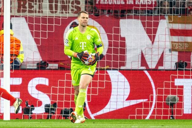 Manuel Neuer 1 FC Bayern Muenchen , FC Bayern Muenchen vs Lazio Rome, Football, UEFA Champions League Round of 16 second leg, 05 03 2024 DFB regulations prohibit any use of photographs as image sequences and or quasi video Muenchen Bayern Germany Copyright: xkolbert-press UlrichxGamelx