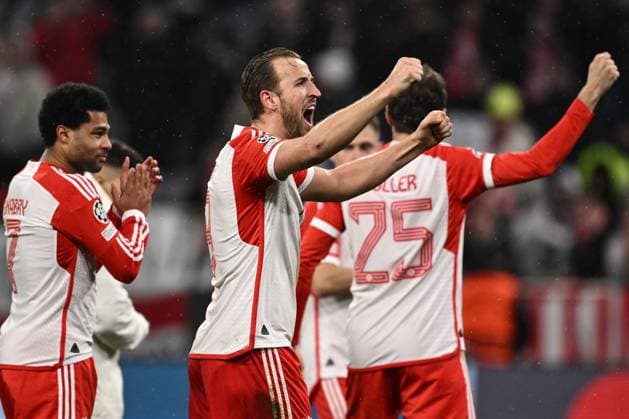 Mg Monaco di Baviera (Germania) 05 03 2024 - Champions League Bayern Monaco-Lazio foto Matteo Gribaudi Image nella foto: Harry Kane 