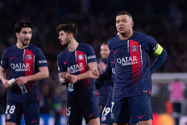 UEFA Champions League soccer match round of 16, second leg soccer match between Real Sociedad and Paris Saint Germain (PSG) at Reale Arena Stadium in San Sebastian, Spain 05 March 2024 Kylian Mbappe 900 Cordon Press  900 CordonxPress LOF - UEFA Champions League Real Sociedad vs PSG