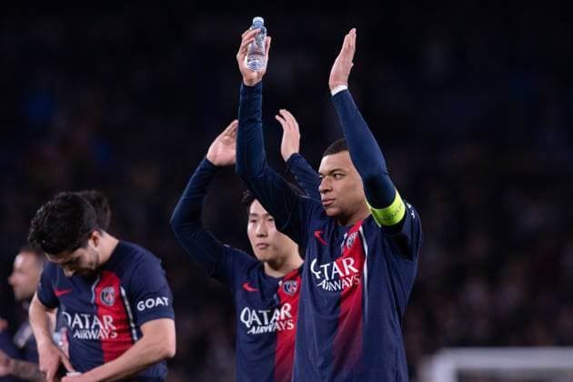 UEFA Champions League soccer match round of 16, second leg soccer match between Real Sociedad and Paris Saint Germain (PSG) at Reale Arena Stadium in San Sebastian, Spain 05 March 2024 Kylian Mbappe 900 Cordon Press  900 CordonxPress LOF - UEFA Champions League Real Sociedad vs PSG