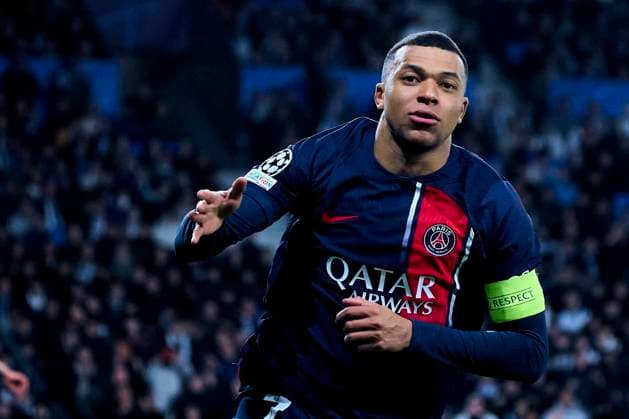 March 5, 2024, Donostia San Sebastian, Gipuzkoa, Spain: Kylian Mbappe (forward; Paris Saint-Germain) in action during the UEFA Champions League match between Real Sociedad vs Paris Saint-Germain UEFA Champions League at Reale Arena Anoeta Stadium on March 5, 2024 in Donostia San Sebastian, Spain Donostia San Sebastian Spain - ZUMAg15_ 20240305_zaf_g15_195 Copyright: xJackxAbuinx