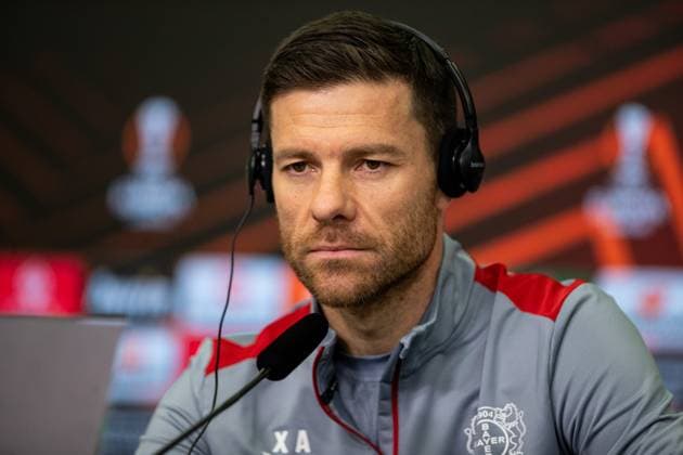 Bayer 04 Leverkusen Press Conference 06 03 2024 Xabi Alonso Coach Bayer 04 Leverkusen Bayer 04 Leverkusen Press Conference 06 03 2024 Copyright: xBEAUTIFULxSPORTS Buriakovx