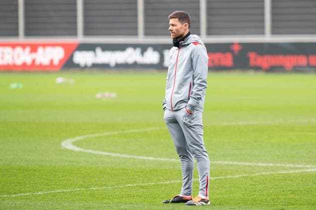 Bayer 04 Leverkusen Training 06 03 2024 Xabi Alonso Coach Bayer 04 Leverkusen Bayer 04 Leverkusen Training 06 03 2024 Copyright: xBEAUTIFULxSPORTS Buriakovx
