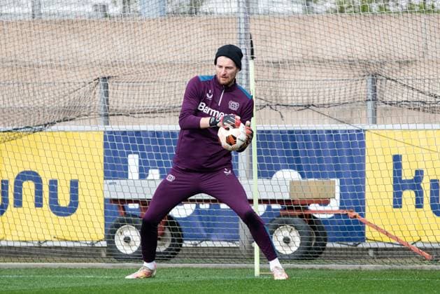 Bayer 04 Leverkusen Training 06 03 2024 Lukas Hradecky Bayer 04 Leverkusen, 1 Bayer 04 Leverkusen Training 06 03 2024 Copyright: xBEAUTIFULxSPORTS Buriakovx