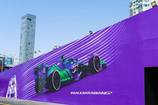 Track impression, F1 Grand Prix of Saudi Arabia at Jeddah Corniche Circuit on March 6, 2024 in Jeddah, Saudi Arabia Photo by HOCH ZWEI Jeddah Saudi Arabia