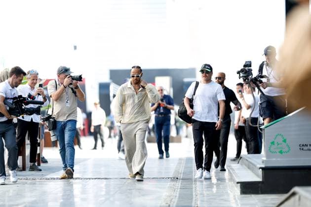 44 Lewis Hamilton GBR, Mercedes AMG Petronas F1 Team , 77 Valtteri Bottas FIN, Stake F1 Team Kick Sauber , F1 Grand Prix of Saudi Arabia at Jeddah Corniche Circuit on March 6, 2024 in Jeddah, Saudi Arabia Photo by HOCH ZWEI Jeddah Saudi Arabia