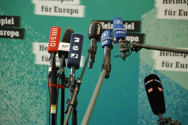 Germany, Berlin, 100-day countdown event to UEFA EURO 2024